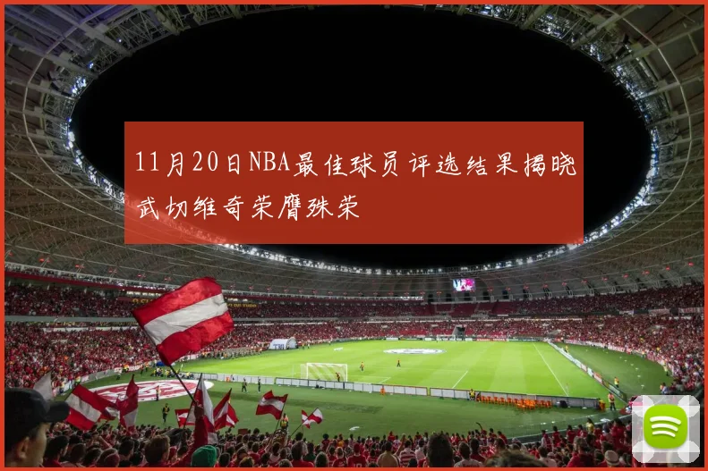 11月20日NBA最佳球员评选结果揭晓武切维奇荣膺殊荣